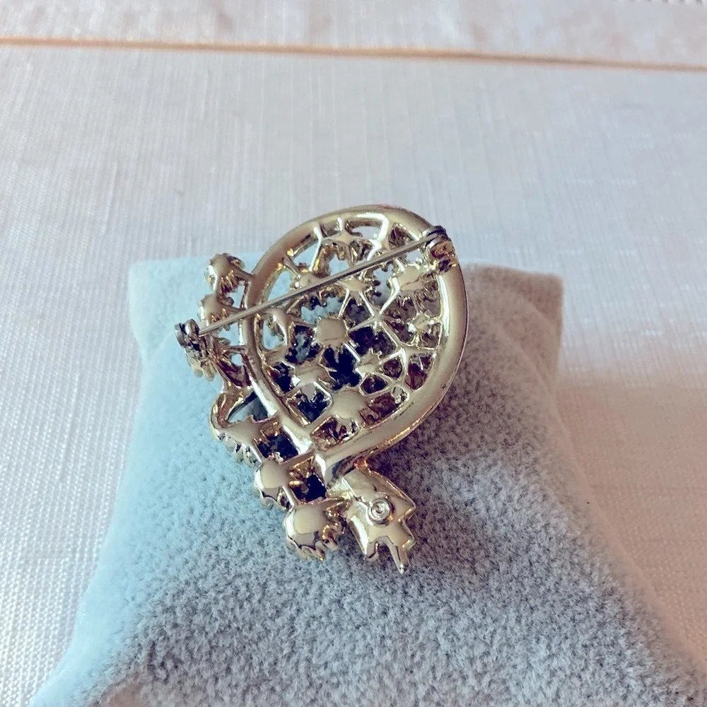 Aurora Borealis Vintage Brooch